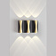 Бра CRYSTAL LUX CLT 022 CLT 022W3 BL-GO 4000K 4Вт LED