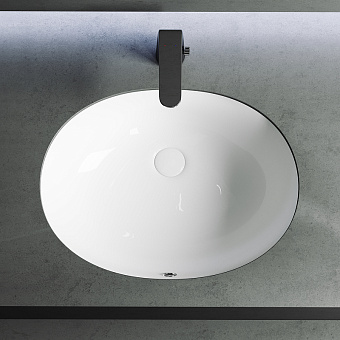 Раковина встраиваемая снизу Ceramica Nova ELEMENT CN6043 56х42см