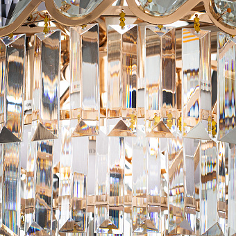 Люстра подвесная Arte Lamp AISHA A1025SP-8GO 40Вт 8 лампочек E14