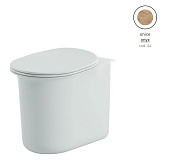 Унитаз приставной ArtCeram Chic CHV002 46 00 безободковый