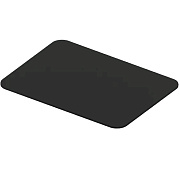 Полочка для консоли ArtCeram TFC003 17 00 nero matt