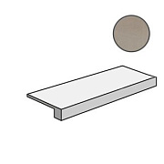 Плитка для ступеней Atlas Concord Италия Boost AMJR Grey Scalino 33х150см 0,495кв.м. неполированная