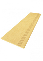 Плитка для ступеней ESTIMA Spectrum Steptrade/SR04_NS/30x120 жёлтый 120х30см 0,36кв.м. матовая