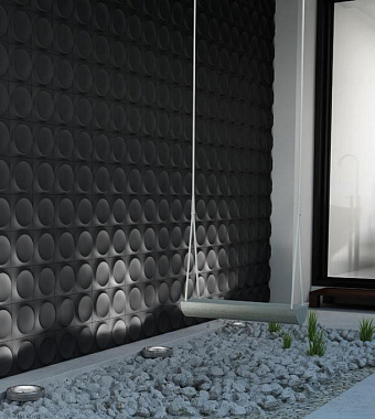 Настенная плитка WOW Wow 103195 Porcelanico Graphite Matt 13,65х13,65см 0,261кв.м. матовая