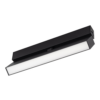 Магнитный трековый светильник Arlight Mag-Flat-Fold-25 034234 6Вт LED чёрный