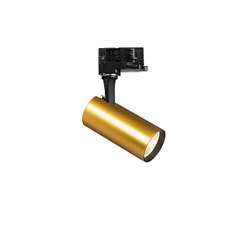 Трековый светильник IDEAL LUX FOX 283920 8Вт LED латунь для трёхфазного трека