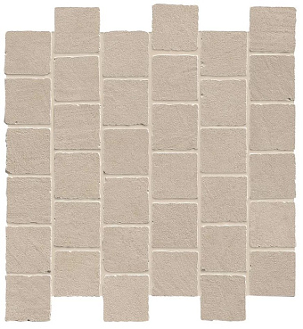 Керамическая мозаика Atlas Concord Италия Boost Natural A7CG Ash Mosaico Tumbled 31х31см 0,384кв.м.