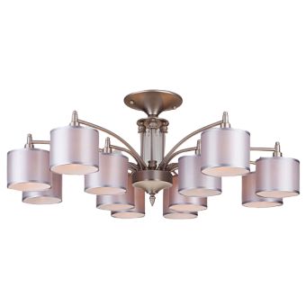 Люстра подвесная Eurosvet Adagio 60080/12 сатин-никель 40Вт 12 лампочек E14