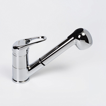 Смеситель для кухни WASSERKRAFT Oder 6365 выдвижной излив хром