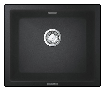 Мойка кухонная GROHE K700U 31654AP0 53,3х45,7см чёрный матовый