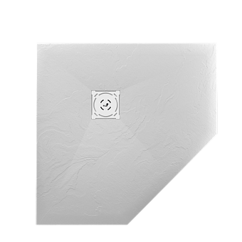 Душевой поддон RGW Stone Tray 16155100-01 ST/T-W 100х100см
