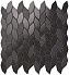 Керамическая мозаика Atlas Concord Италия MARVEL STONE 9STN Nero Marquina Twist 30,5х30,5см 0,558кв.м.