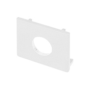 Заглушка на магниный трек Arlight 037324 белый