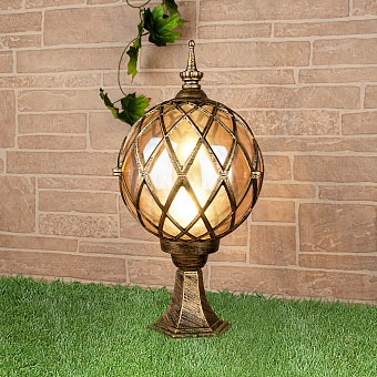 Светильник ландшафтный Elektrostandard Sirius a025303 Sirius S 60Вт IP44 E27 золото/чёрный