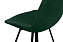 Кухонный стул поворотный AERO 45х52х87см велюр/сталь Dark Green