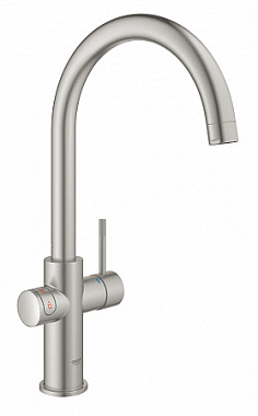 Смеситель для кухни GROHE Red II Duo 30083DC1 высокий излив нержавеющая сталь