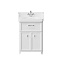 Тумба под раковину напольная KERAMA MARAZZI Pompei PO.N.60.1.WHT 50х60х92,5см