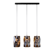 Светильник подвесной Eurosvet Reprise 50145/3 черный 40Вт E27