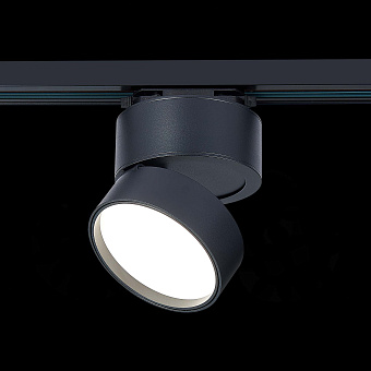 Трековый светильник ST Luce ST651 ST651.446.14 14Вт LED чёрный для однофазного трека