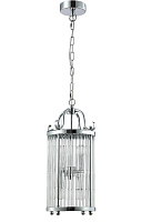 Светильник подвесной CRYSTAL LUX TADEO TADEO SP4 D200 CHROME/TRANSPARENTE 160Вт E14