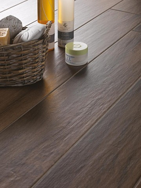 Бордюр MARAZZI ITALY TreverkMood MH06 Battiscopa BT Treverkmood Mogano 7,5х90см 1,013кв.м.