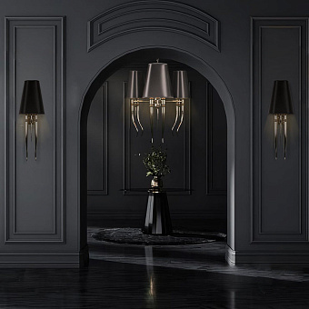 Светильник настенный Loft It Brunilde 10207W/L Black 80Вт E14