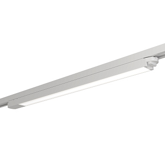 Трековый светильник Maytoni Basis TR000-1-24W3K-W 24Вт LED белый для однофазного трека