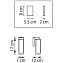 Бра Lightstar Cilino 756617 40Вт GU10