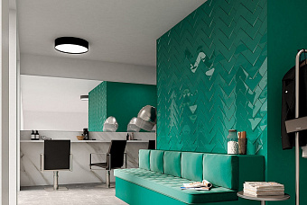 Настенная плитка WOW Boho 118215 Elle Emerald 20х20см 0,69кв.м. матовая