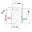 Смеситель для душа RGW Shower Panels 21140542-11 SP-42 хром