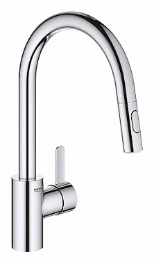 Смеситель для кухни GROHE Eurosmart Cosmopolitan 31481001 высокий излив хром