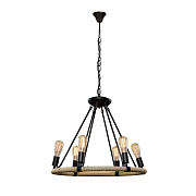 Люстра подвесная Loft It Rope Filament Loft1861/6 240Вт 6 лампочек E27
