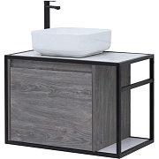 Тумба под раковину подвесная AQUANET Nova Lite Loft 261654 44х75х51,8см