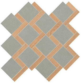 Керамическая мозаика Atlas Concord Италия NID AAOJ Nid Natural Mosaico Domino 29,7х30,6см 0,55кв.м.