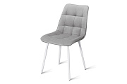 Кухонный стул AERO 47х65х85см велюр/сталь Light Grey