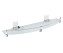 Полка в ванную округлая WASSERKRAFT Leine K-5000 WHITE K-5044WHITE 1-ярусная 12,5х50см бежевый/хром