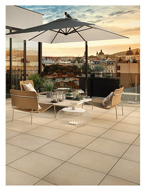 Террасные пластины Villeroy&Boch BERNINA K2800RT1M0810 Beige 60х60см 0,36кв.м. матовая