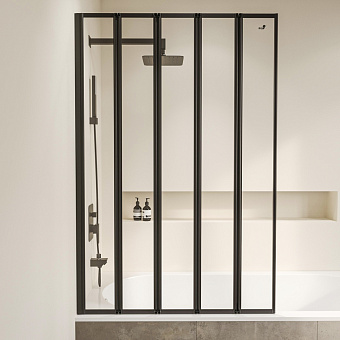 Стеклянная шторка на ванну RGW Screens 03112212-14 SC-22B 150х120см