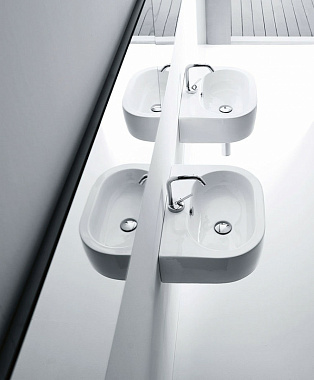 Раковина подвесная Kerasan Flo 314201*1 60х42см