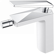 Смеситель для биде Boheme Venturo 376-W белый/хром