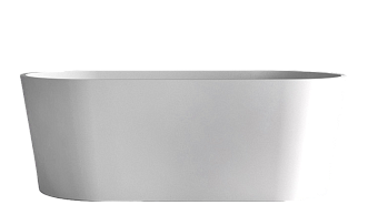 Ванна акриловая Abber AB9209 170х80см отдельностоящая