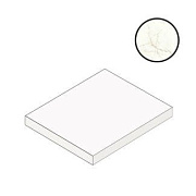 Плитка для ступеней Atlas Concord Италия Marvel Shine A45L Calacatta Prestigio Scalino Angolare Lapp 37,5х37,5см 0,141кв.м. лаппатированная