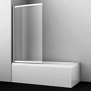 Стеклянная шторка на ванну WASSERKRAFT Main 41S02-100 LM Fixed 140х100см