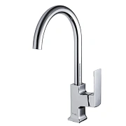 Смеситель для кухни Maxonor PL4090 поворотный излив хром