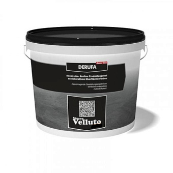 Декоративное покрытие DERUFA Stucco Velutto Silver Эффект слабо контрастного перелива 3кг