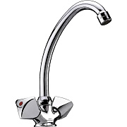 Смеситель для кухни Paini Classica BKCR570AEFFKM высокий излив хром