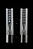Бра CRYSTAL LUX OTONO OTONO AP2 BLACK CHROMIUM/TRANSPARENTE 80Вт E14