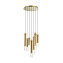 Люстра каскадная Odeon SHINY 5061/32LB 28Вт 4 лампочек LED