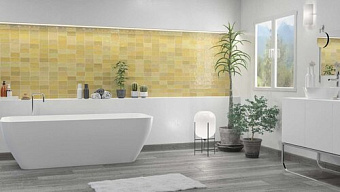 Бордюр WOW Fez 115066 Bullnose Mustard Matt 3,5х12,5см 0,175кв.м.