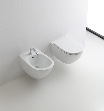 Биде подвесное Kerasan Aquatech 372401*1